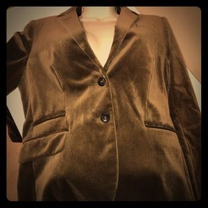 JCREW Velvet Blazer Jacket Size 8